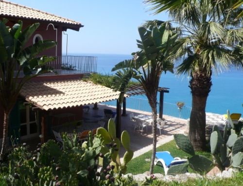 Villa Gioia – Fantastische Lage über dem Meer nahe Tropea
