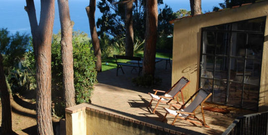 Casa Boccia – Ferienhaus mit idyllischer Lage und traumhaftem Meerblick am Capo Vaticano, Kalabrien, Italien - Garten