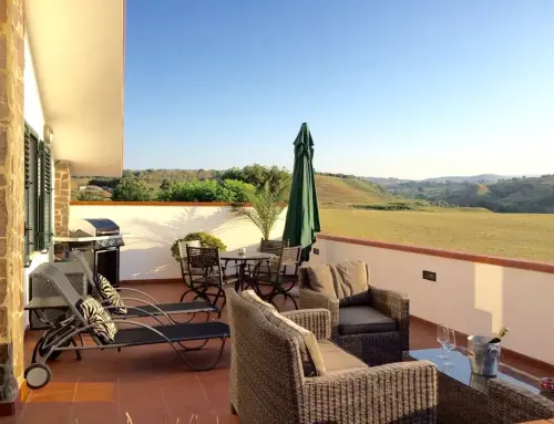 Ferienwohnung Villa Bergamotto mit herrlicher Sonnenterrasse