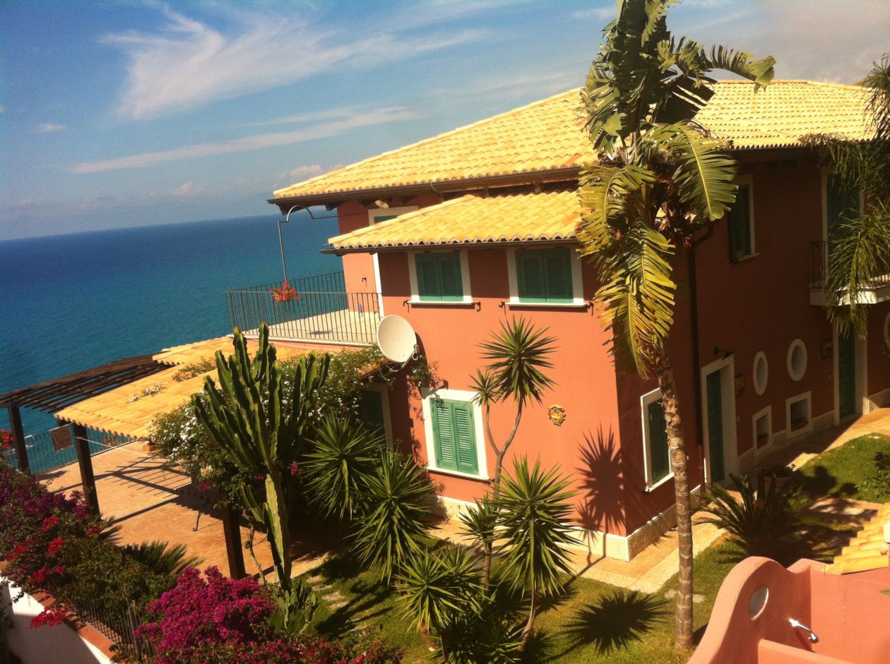 Ferienhaus Villa Gioia Aussicht zum Meer