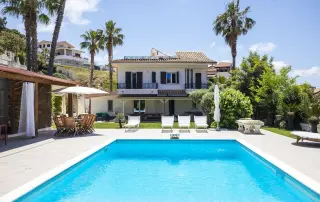 Villa Anna Ferienhaus am Capo Vaticano mit privatem Pool und Sonnenterrasse
