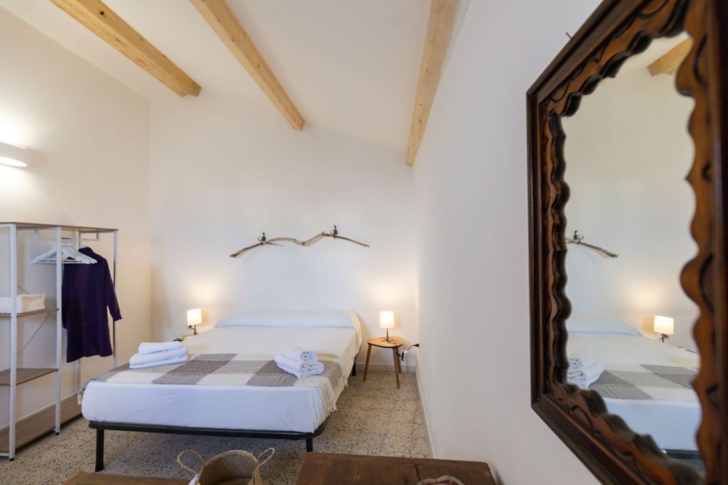 schlafzimmer casa stromboli