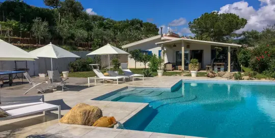 ferienhaus villa michaela mit pool