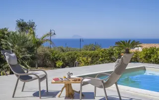 villa tramonto pool bereich